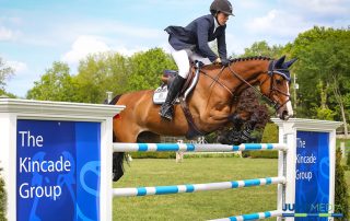 Longtime sponsor, The Kincade Group, will present both the $50,000 Old Salem Farm CSI2* Grand Prix on Sunday, May 14, and the $130,000 Empire State CSI3* Grand Prix on Sunday, May 21, at the Old Salem Farm Spring Horse Shows; photo © Jump Media