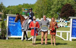 Longtime sponsor The Kincade Group will present both the $50,000 Old Salem Farm Grand Prix CSI2* on Sunday, May 13, and the $131,000 Empire State Grand Prix CSI3* on Sunday, May 20, at the Old Salem Farm Spring Horse Shows. Photo by The Book